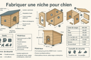 Fabriquer une niche pour chien - Notre Guide 3 Fabriquer une niche pour chien