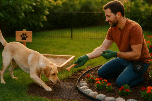 Empêcher un chien de creuser 2 Empecher un chien de creuser